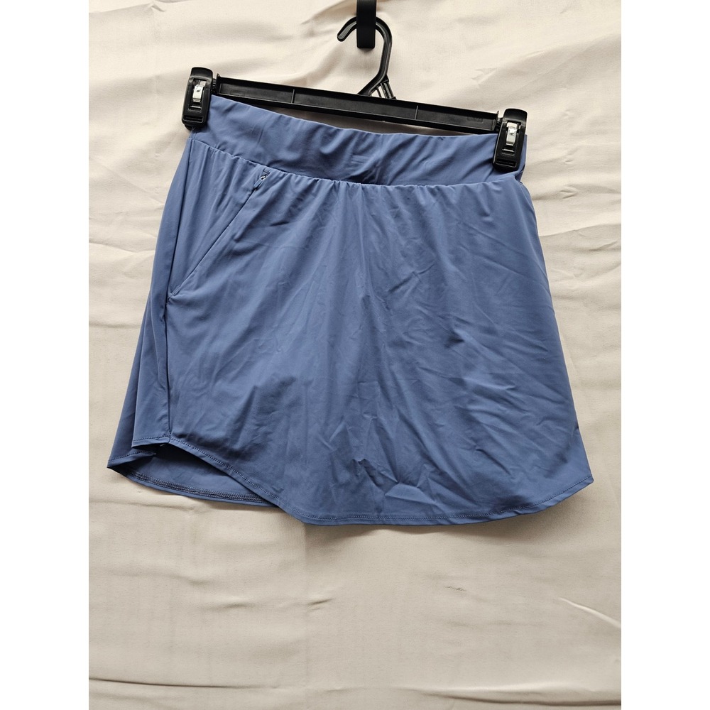 All in Motion‎ Womens Mid Rise Skort Navy Nylon Blend Athletic Size XS